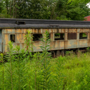 abandoned haul truck